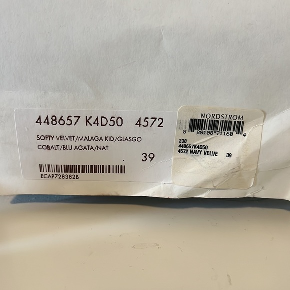 Gucci blue velvet slipper with fur - Picture 10 of 11